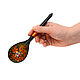 Order Table spoon Khokhloma 'Rowan'. Painted spoon. Art.30022. SiberianBirchBark (lukoshko70). Livemaster. . Spoons Фото №3