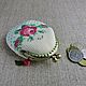 Coin purse-A small rose with buds. Coin boxes. SilkArt Tatyana. Online shopping on My Livemaster.  Фото №2