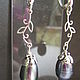 Earrings 'Adagio' silver with pearls. Earrings. Ioanna-yana. My Livemaster. Фото №4