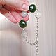 Bracelet of jade. Chain bracelet. Stones Gems from Siberia. My Livemaster. Фото №4