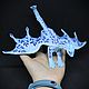 Snow dragon. Miniature figurines. Logovo Snezhnogo Drakona (YouD). Online shopping on My Livemaster.  Фото №2
