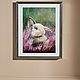 Oil Painting Rabbit Painting for Nursery. Pictures. Lana Zaitceva. My Livemaster. Фото №6