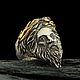 Zeus ring made of silver with gilt. Ring. rhytonjewelry. My Livemaster. Фото №4