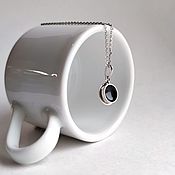 Украшения handmade. Livemaster - original item Coffee Cup pendant with chain. Handmade.