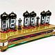 Часы Nixie Clock. Часы ламповые. подарки. Интернет-магазин Ярмарка Мастеров.  Фото №2