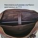 Портфель кожаный. Портфель. Black Buffalo (handmade-bag) (handmade-bag). Ярмарка Мастеров.  Фото №6