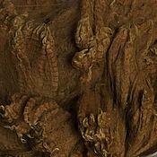 Материалы для творчества handmade. Livemaster - original item Fleece Alpaca Waka. chestnut. New Zealand. 50 grams.. Handmade.