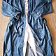 Заказать Винтаж: Новое платье-рубашка 54-56-58 размер Esprit. Vintage all size. Ярмарка Мастеров. . Платья винтажные Фото №3