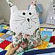 Котик подушка, овечка, зайки, олень, Подушки для детей, Коломна,  Фото №1