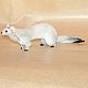 figurine of glass ermine, Name souvenirs, Moscow,  Фото №1