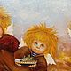 Заказать Картина с ангелом Милые картины в дом. Ирина Прокофьева  коллекция живописи. Ярмарка Мастеров. . Картины Фото №3