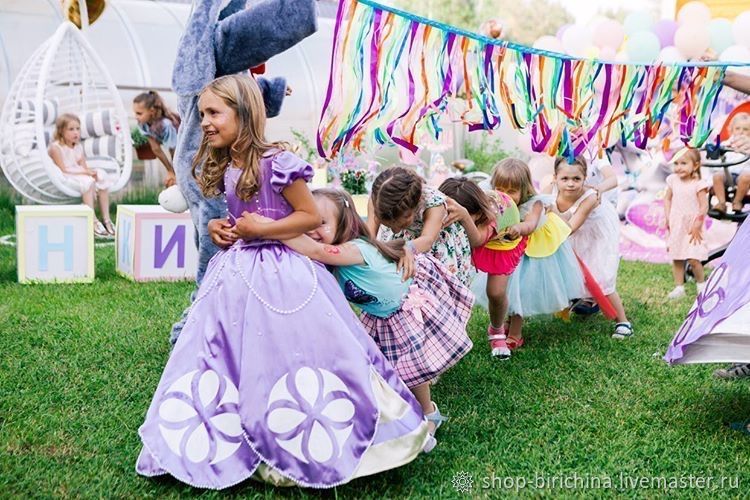 костюм принцессы Софии для ребёнка купить в интернет-магазине: фото, описание, отзывы