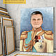 gift for birthday. The portrait in the image of the hussar, Fun, Moscow,  Фото №1