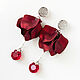 Swarovski! Длинные серьги с кристаллами Сваровски. Серьги классические. Lip-ka. Интернет-магазин Ярмарка Мастеров.  Фото №2
