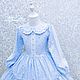 Платье " Lovisa" из тёплого хлопка. Платье. Little___dress. Интернет-магазин Ярмарка Мастеров.  Фото №2