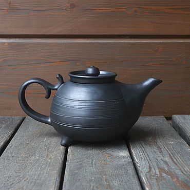 Посуда ручной работы. Ярмарка Мастеров - ручная работа Чайник керамический. Handmade.