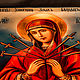 El icono de nuestra señora 'Ablandadores de corazones malvados'. Icons. ikon-art. Ярмарка Мастеров.  Фото №6