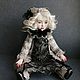 Тедди долл Кошечка. Тедди Долл. Люлюкины куклы (lyulyukindolls). Ярмарка Мастеров.  Фото №4