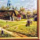 Картина в подарок Московский дворик. Картины. Мастерская Николаевича. Ярмарка Мастеров.  Фото №6