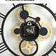 Large wall clock 'Gears' made of MDF 50cm. Watch. art-clock (art-clock). My Livemaster. Фото №4