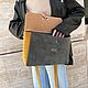 Женская сумка на плечо из кожи и замши. Сумка-торба. Shapely Bags - Сумки с душой Питера. Ярмарка Мастеров.  Фото №4