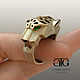 Ring: Men's Jaguar ring. Gold 585. Rings. Alexandra Terekhova ATG-gallery. Online shopping on My Livemaster.  Фото №2