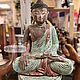 Будда из дерева ручной работы, 49х38 см. Скульптуры. Balinese.market. Ярмарка Мастеров.  Фото №4
