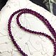 Beads natural stone ruby cut. Beads2. naturalkavni. My Livemaster. Фото №5