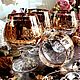 Винтаж: "Золотая роскошь".Бокалы для коньяка. Bohemia. ЧССР. Стаканы винтажные. Мария   ' Ретро-магия'. Интернет-магазин Ярмарка Мастеров.  Фото №2
