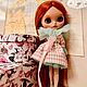  Кукла блайз кастом custom Blythe. Интерьерная кукла. Мастерская подарков Елены Смирновой. Ярмарка Мастеров.  Фото №9