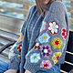 Jerseys: Crocheted sweater 'Ortensia', Sweaters, Rostov-on-Don,  Фото №1