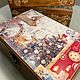Order box for storing christmas decorations. Happy House. Livemaster. . Storage Box Фото №3
