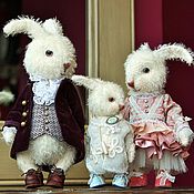 Куклы и игрушки handmade. Livemaster - original item Friends Teddy. The author`s work. Happy family.. Handmade.