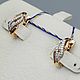 Gold diamond earrings 0,154 ct. Earrings. yakitoriya. Online shopping on My Livemaster.  Фото №2
