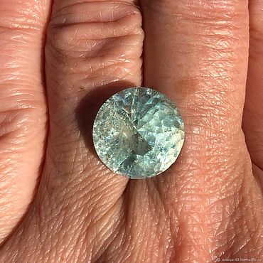 Украшения ручной работы. Ярмарка Мастеров - ручная работа Аквамарин 14.3 ct. Handmade.