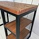 TABLES: Solid wood table in loft style. Tables. arte-di-bocelli. My Livemaster. Фото №4
