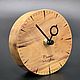 Часы настольные из дерева. Часы классические. Woodandtime. Ярмарка Мастеров.  Фото №5