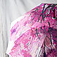 Women's umbrella with hand-painted mahogany umbrella-cane painted. Umbrellas. UmbrellaFineArt. My Livemaster. Фото №6