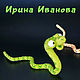 МК "Змейка Серпантин". Крючок (описание вязания). Схемы для вязания. Светлана Перцева Per4ik. Ярмарка Мастеров.  Фото №5