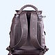 Men's leather backpack ' Mister and Mississippi». Men\\\'s backpack. CRAZY RHYTHM bags (TP handmade). My Livemaster. Фото №4