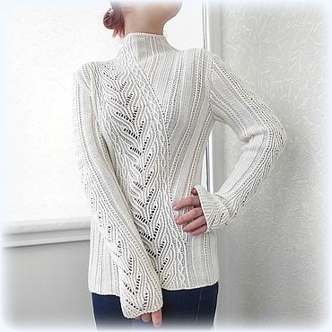 Одежда ручной работы. Ярмарка Мастеров - ручная работа Свитер Горные реки. Handmade.