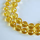 Necklace beads of citrine, Necklace, Moscow,  Фото №1