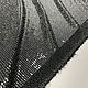 Ткань ALBERTA FERRETTI паетки  на сетке серебро черные ,Италия. Ткани. ТКАНИ OUTLET. Ярмарка Мастеров.  Фото №6