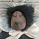 Винтаж: Мишка Бэби в голубом от Georgette Zlomke. 38 см. Игрушки винтажные. Старая сказка. Ярмарка Мастеров.  Фото №4