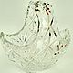 Crystal candy dish, Vintage kitchen utensils, Moscow,  Фото №1