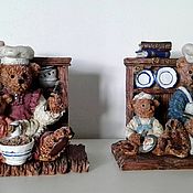 Винтаж handmade. Livemaster - original item Vintage figurines, book holders. England.. Handmade.