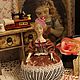 Заказать Авторская Игольница " Розовый туман". Татьяна Мураховская (masterdoll). Ярмарка Мастеров. . Кукольные домики Фото №3