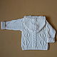 Creamy jacket with hood. Sweatshirts for children. 4 children-baby. Online shopping on My Livemaster.  Фото №2