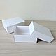 Заказать Коробка 9x13x6 см, крышка+дно, белая. Master-Pack. Ярмарка Мастеров. . Коробки Фото №3