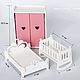 Furniture for Dollhouse. Doll furniture. Furniture for dolls. Doll furniture. Big Little House. Ярмарка Мастеров.  Фото №5